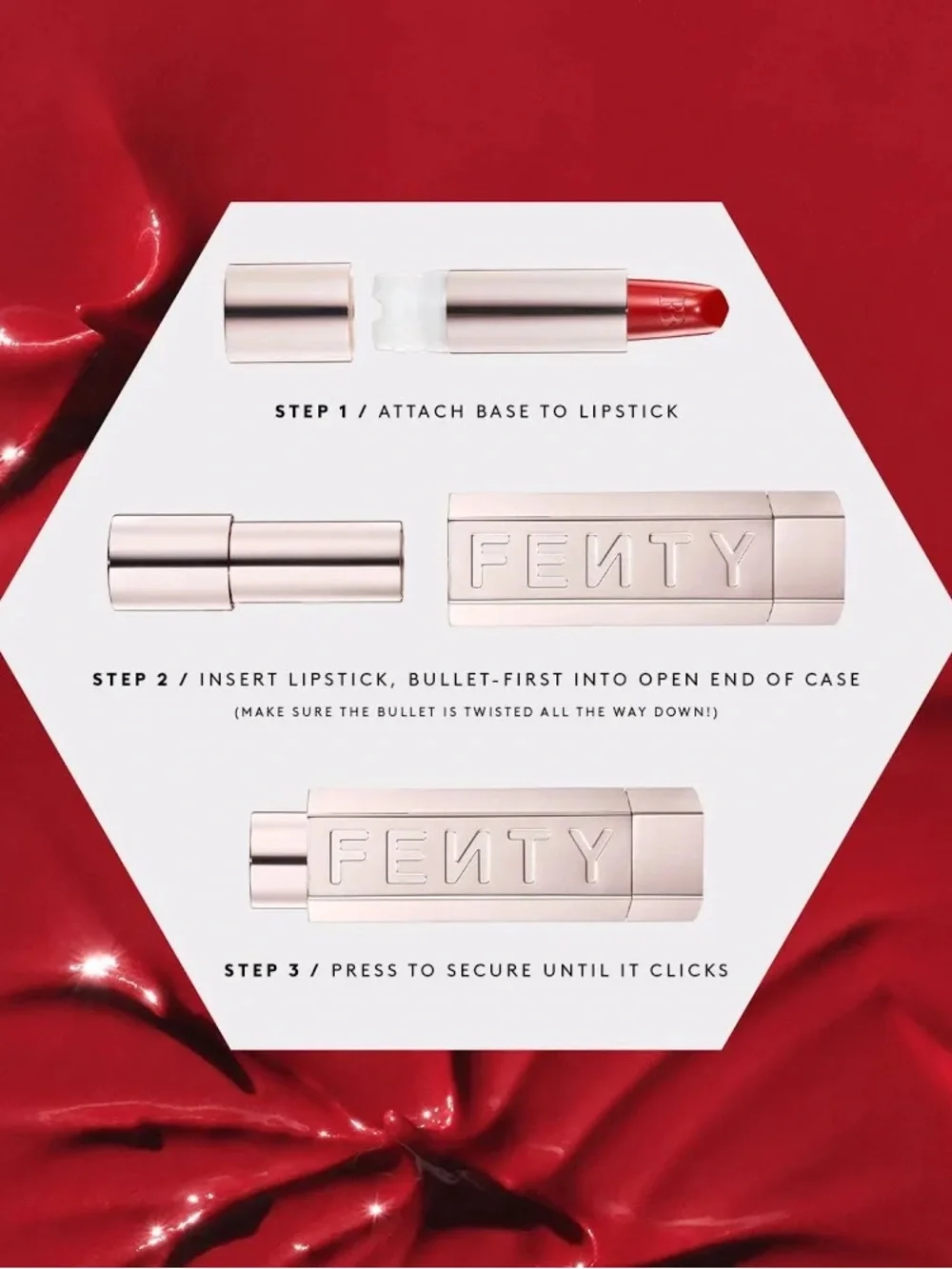 Fenty Grill Mast’r Icon The Fill Semi-Matte Refillable Lipstick